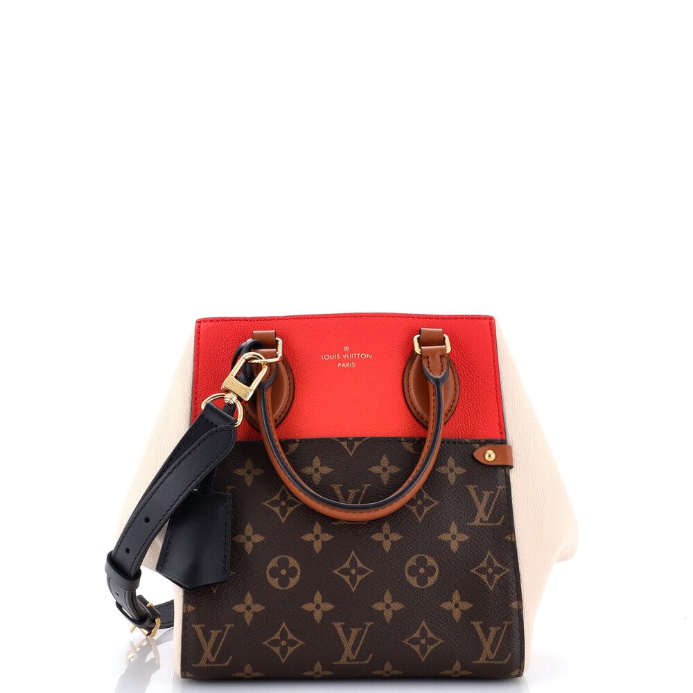 Louis Vuitton PM Fold Tote Monogram Canvas and Leather